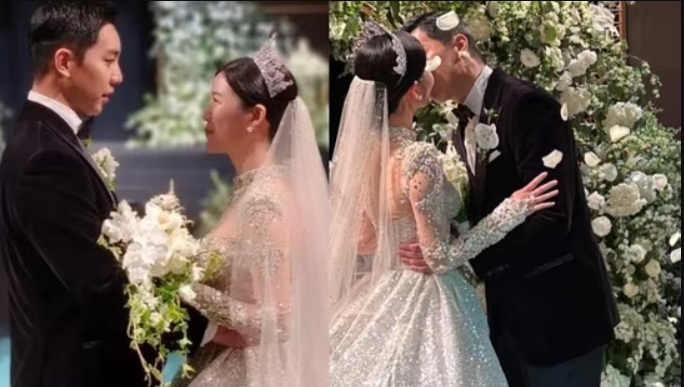 Lee Seung Gi weds Lee Da In in a fancy Seoul wedding 2023