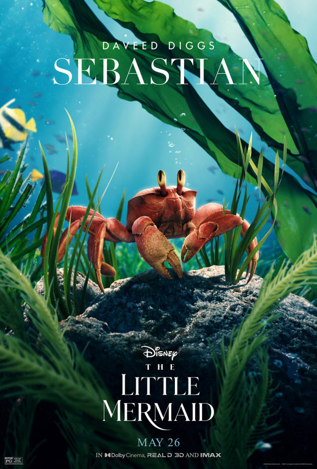 Fans mock Flounder and Sebastian posters from The Little Mermaid 2023 6