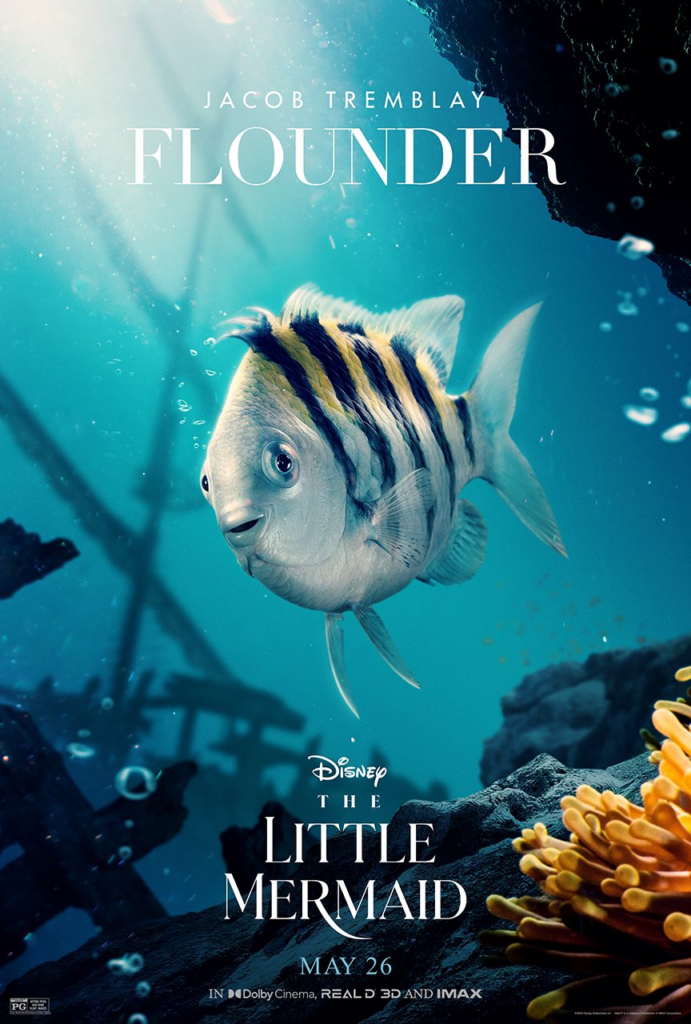 Fans mock Flounder and Sebastian posters from The Little Mermaid 2023 5