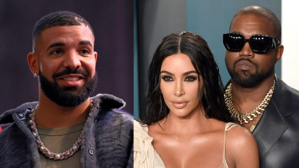 Drake's father denies taunting Kanye West with new Kim Kardashian song "Save Me." 2023 3
