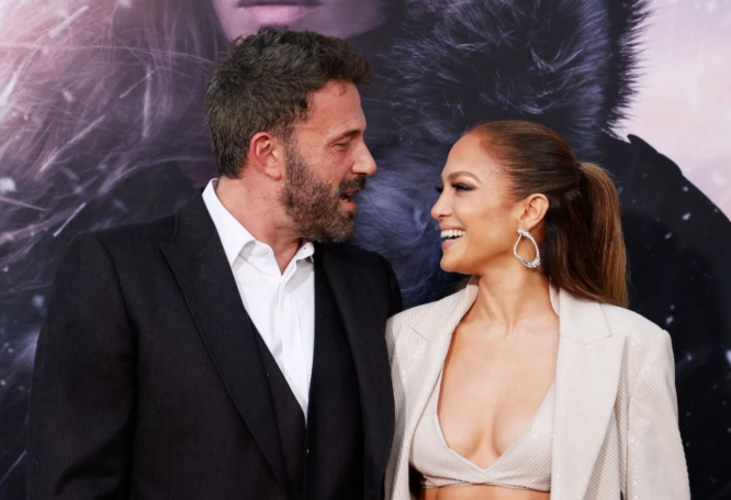 Ben Affleck kisses Jennifer Lopez during ‘The Mother’ premiere 2023