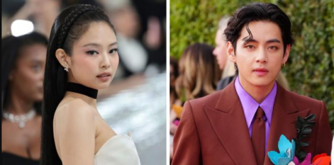 After a Year of Dating Rumors, Jennie and BTS’ V Were Filmed Holding Hands in Paris 2023
