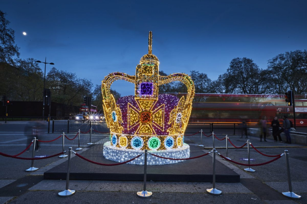 Marble Arch Has a Massive Crown Installation 2023 5