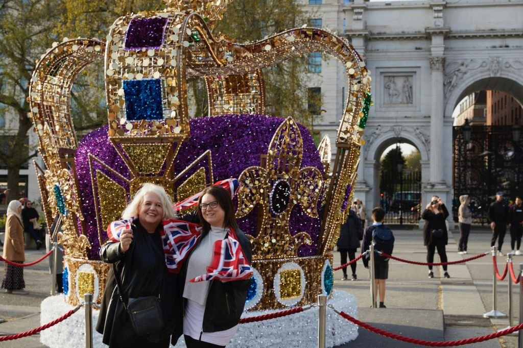 Marble Arch Has a Massive Crown Installation 2023 6